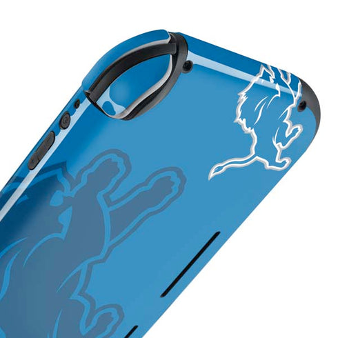 NFL Detroit Lions Double Vision Nintendo Switch Lite Skin